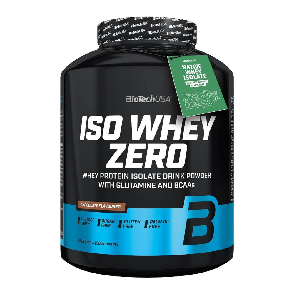 Iso Whey Zero – Premium Native Whey Isolate Protein Powder