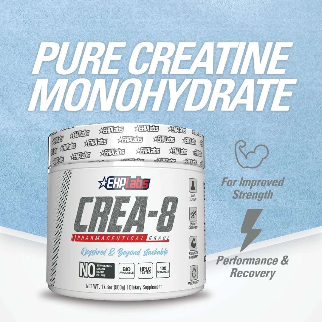 EHP Labs Crea-8  Creatine Monohydrate 500G