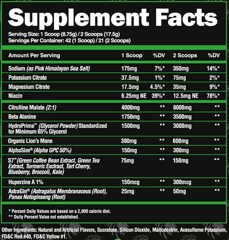 Alpha Lion Superhuman Pump