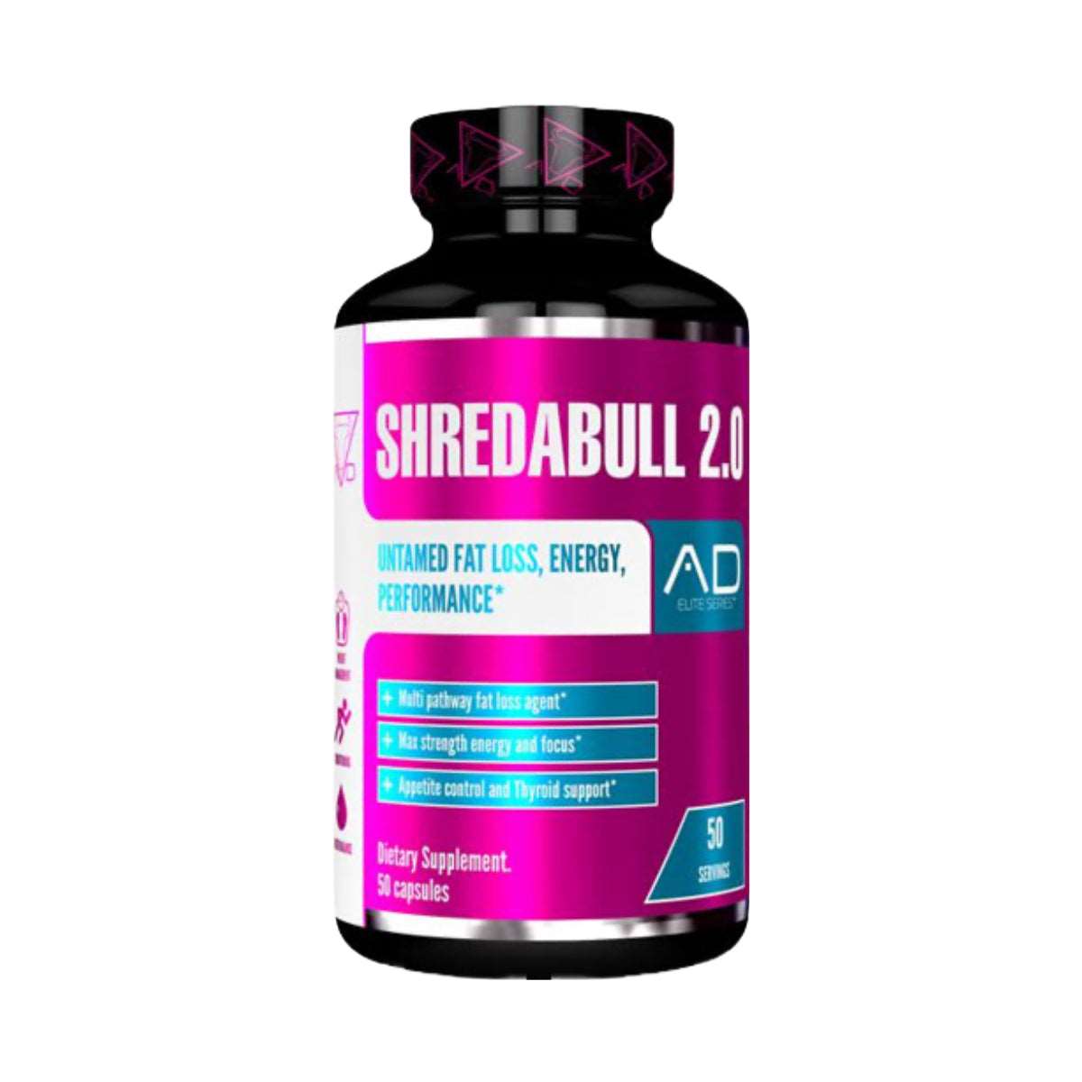 Shredabull Untamed 2.0 50Tabs Sovital Supplements