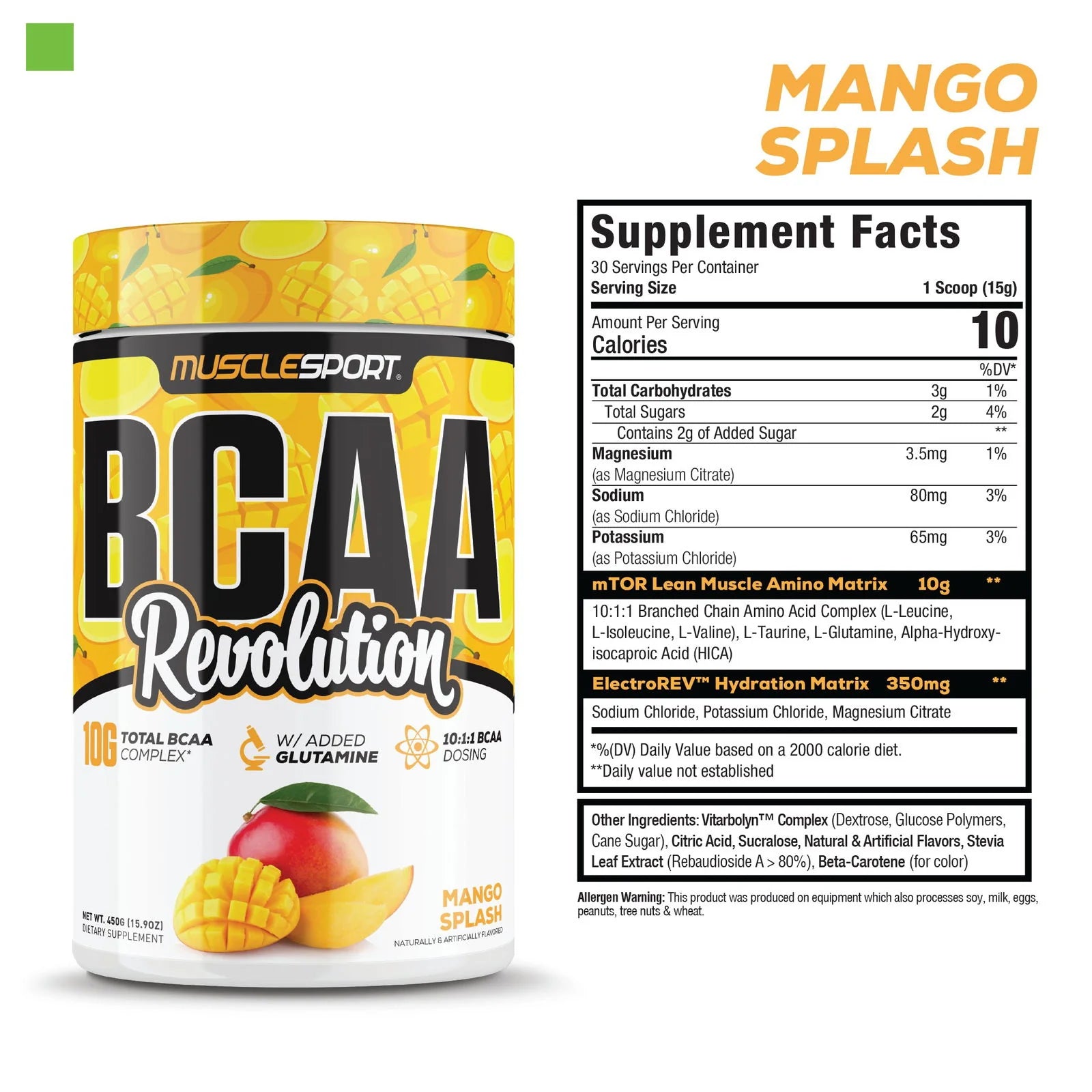 Muscle Sport BCAA Revolution 450g