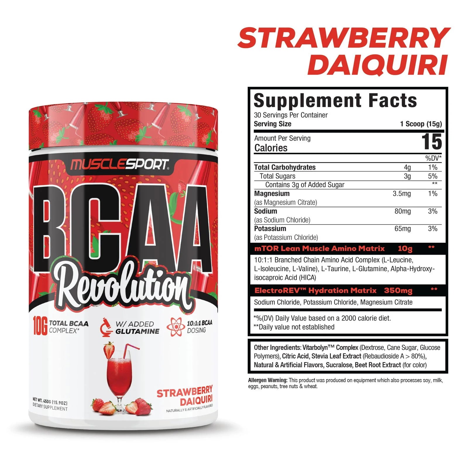 Muscle Sport BCAA Revolution 450g