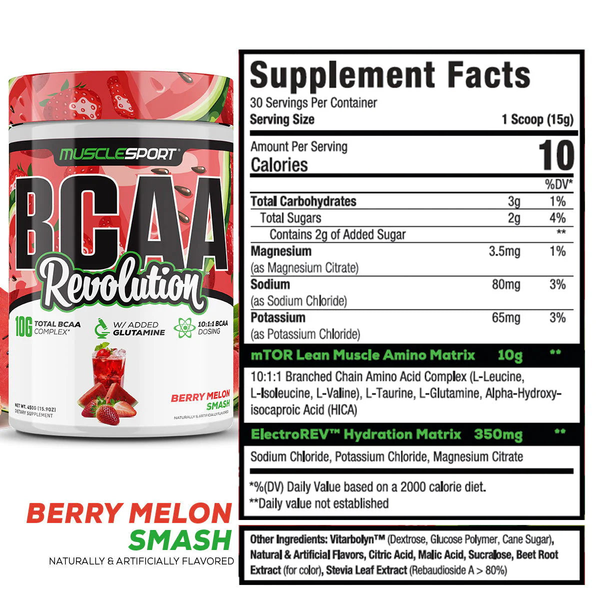 Muscle Sport BCAA Revolution 450g