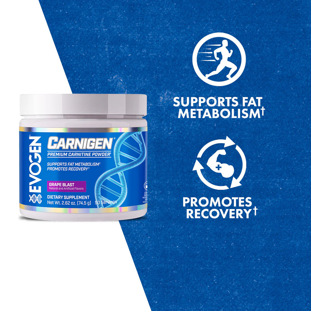 Evogen Carnigen Carnitine Powder 50serv