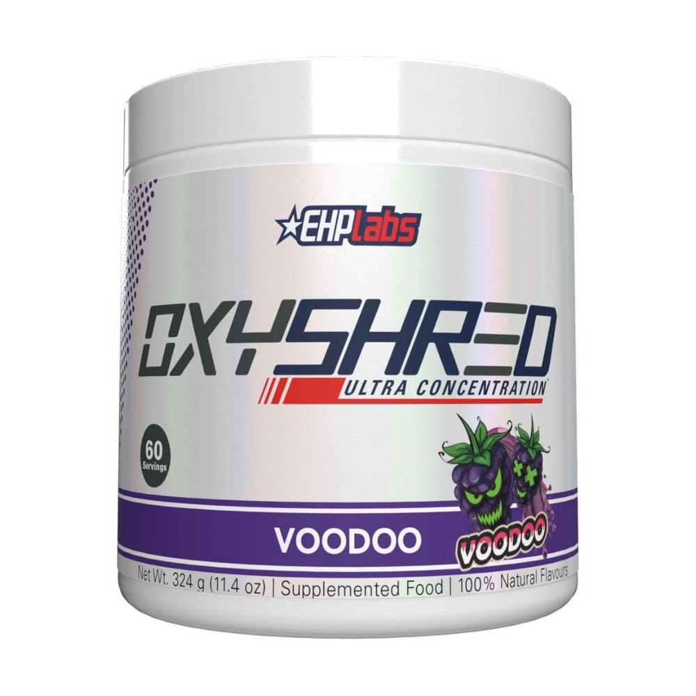 EHP Labs Oxyshred Ultra Voodoo, front packet
