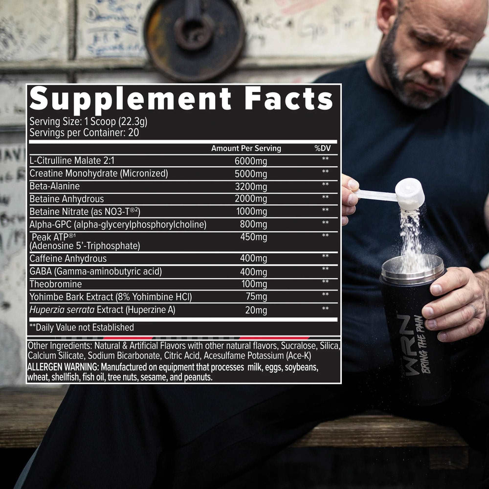 wrn ,preworkout, back, indigence