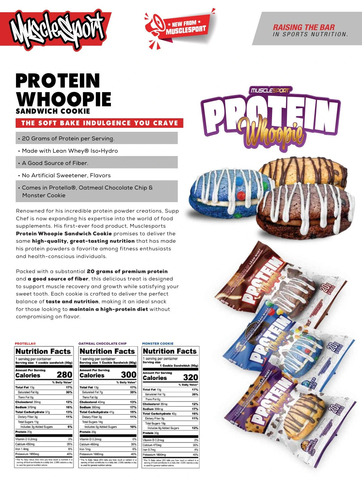 Protein Whoopies 85 Grams