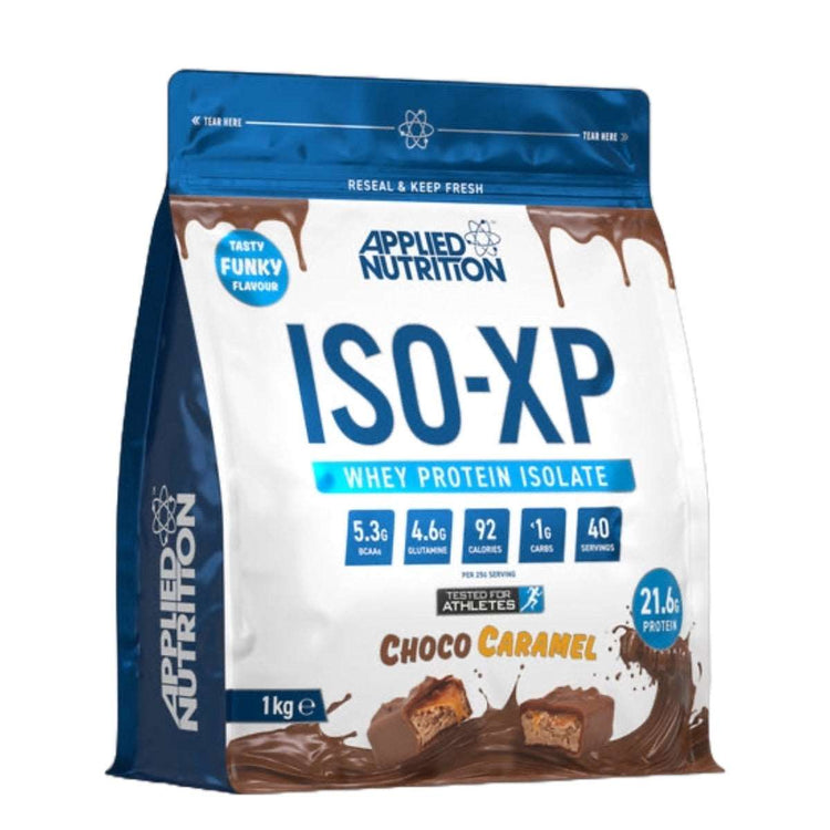 Applied Nutrition Iso XP whey isolate, Choco Caramel flavour