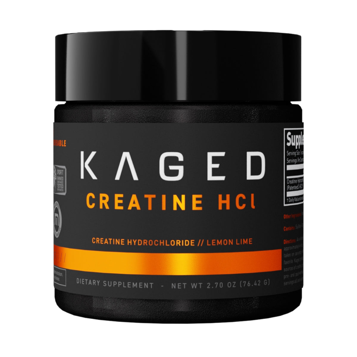KAGED CREATINE HCL