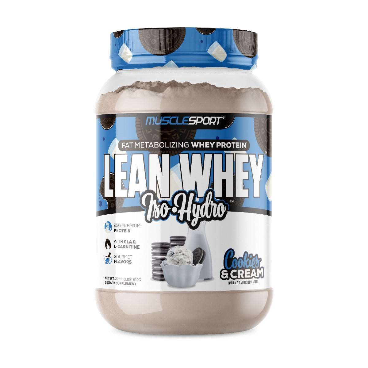 LEAN WHEY PROTEIN ISOLATE & HYDROLYZED 900G