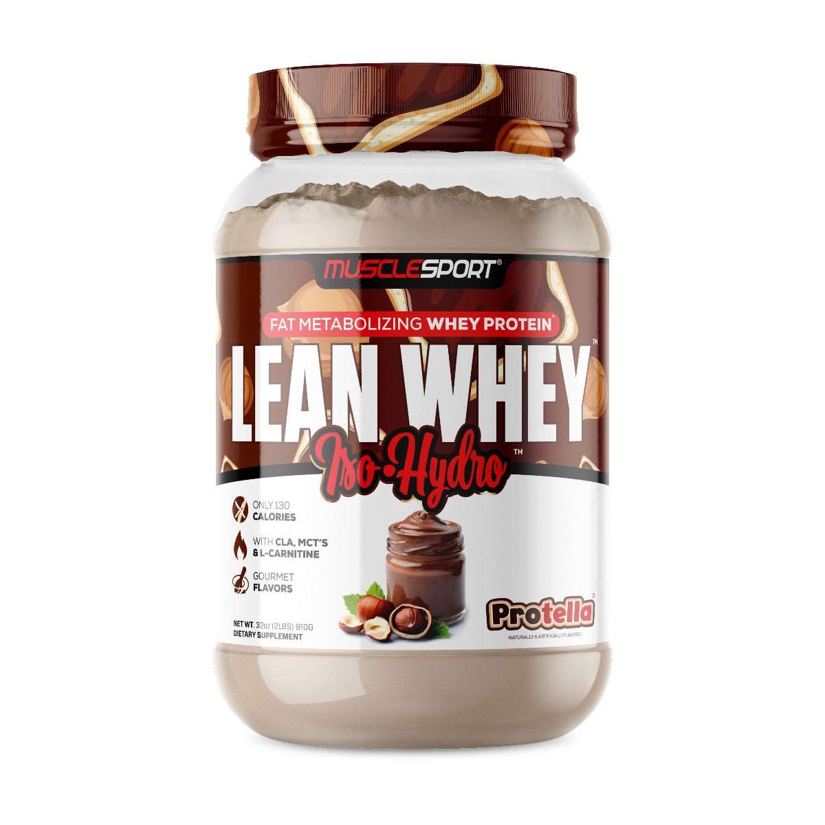 LEAN WHEY PROTEIN ISOLATE & HYDROLYZED 900G