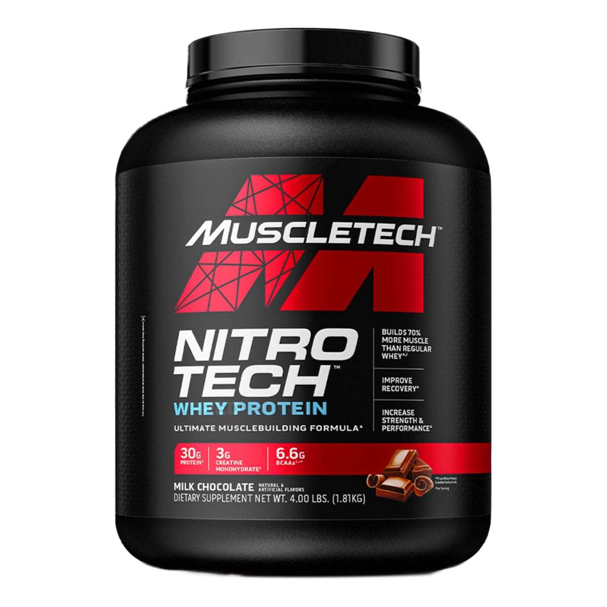 MUSCLETECH NITROTECH WHEY PROTEIN 1.8KG