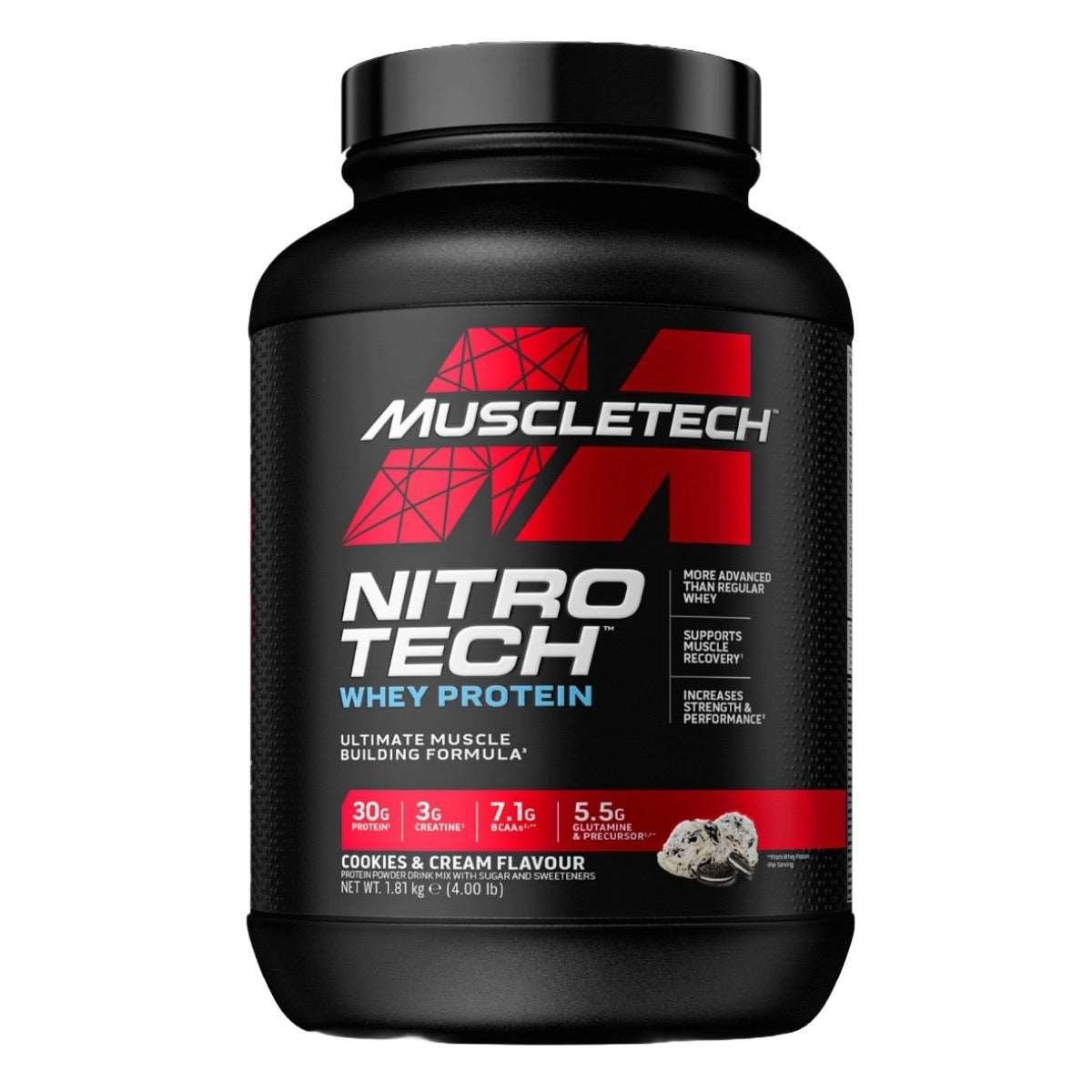 MUSCLETECH NITROTECH WHEY PROTEIN 1.8KG