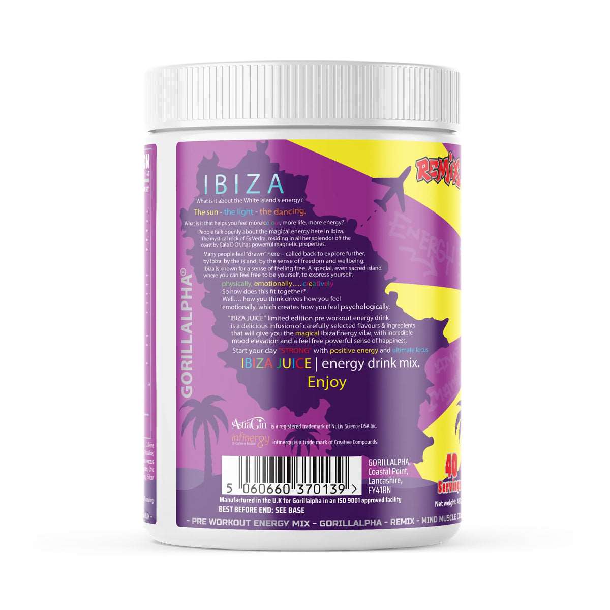 Gorillalpha Ibiza Juice 480G