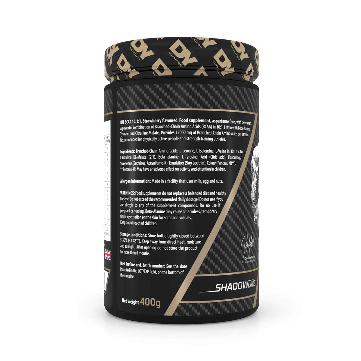 Dy Nutrition Hit Bcaa 10:1:1 400G