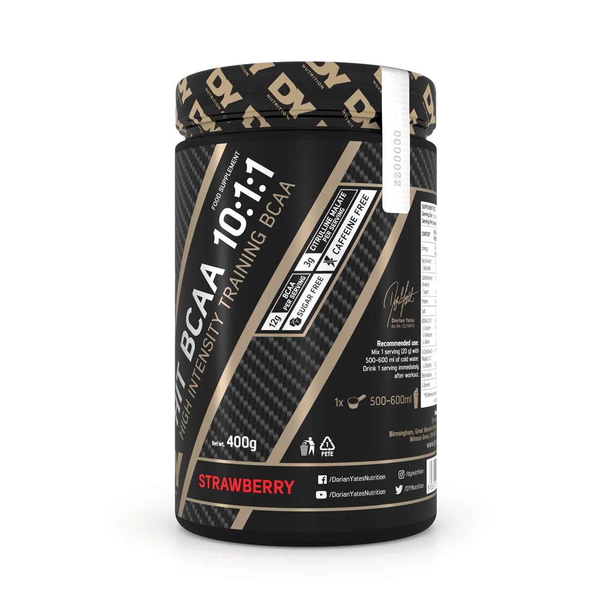 Dy Nutrition Hit Bcaa 10:1:1 400G