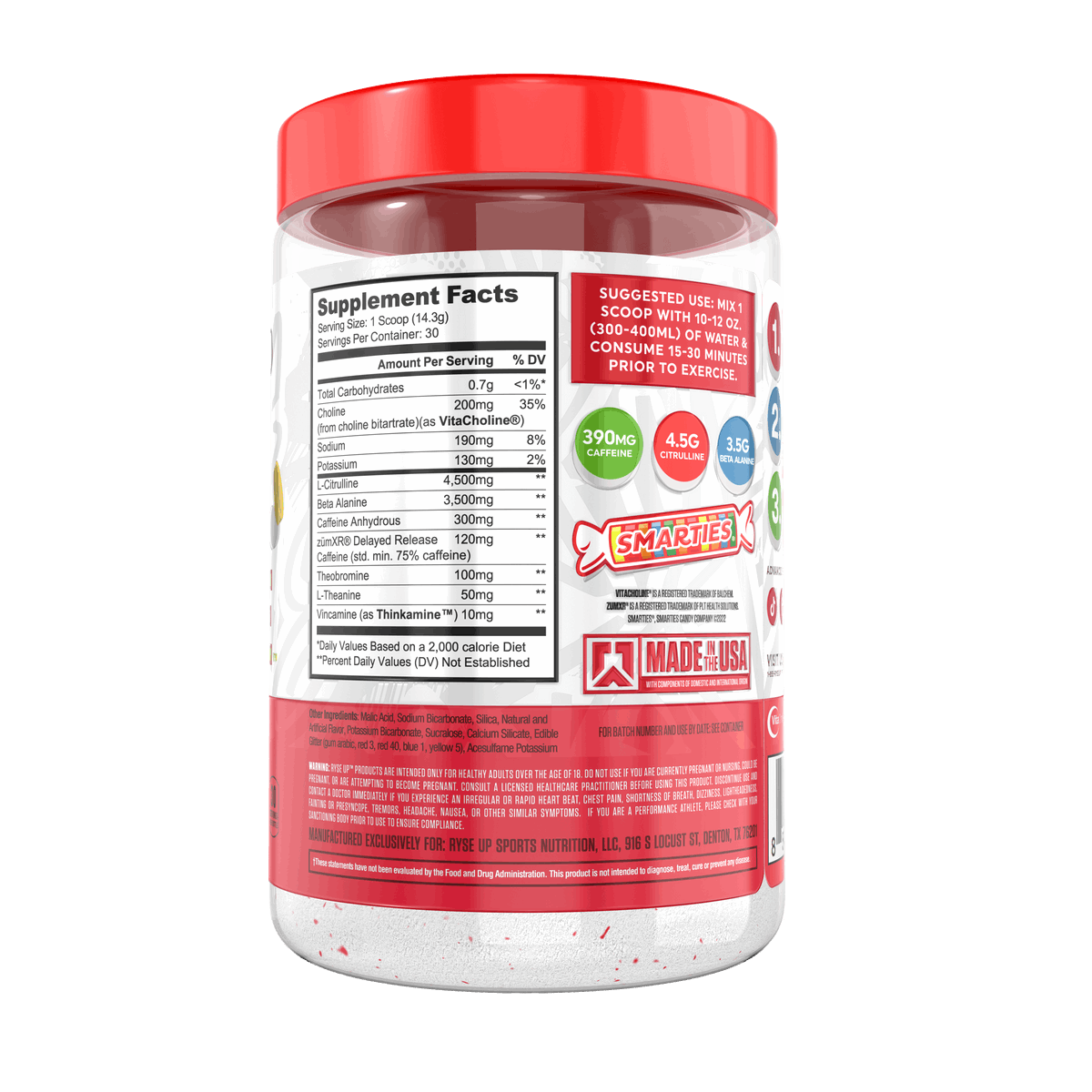 Ryse Loaded Pre 420G Smarties