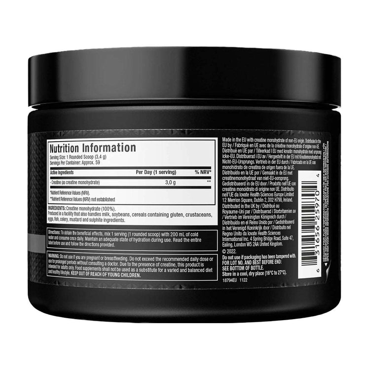 MuscleTech Platinum 100% Creatine 200g tub, alternative view