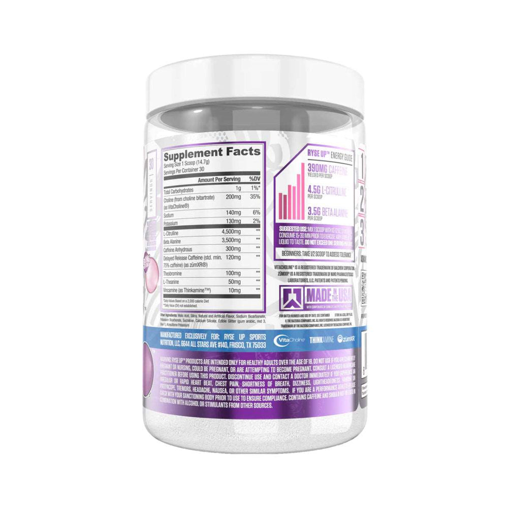 Ryse Bazooka Grape Loaded Pre-Workout