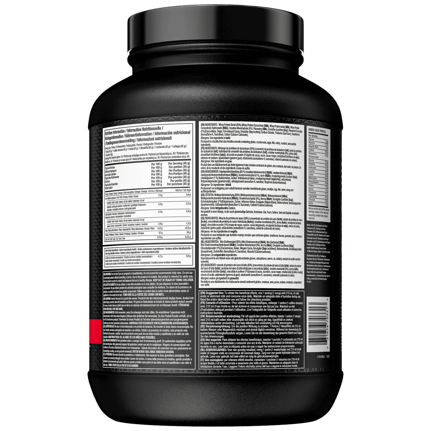 MUSCLETECH NITROTECH WHEY PROTEIN 1.8KG