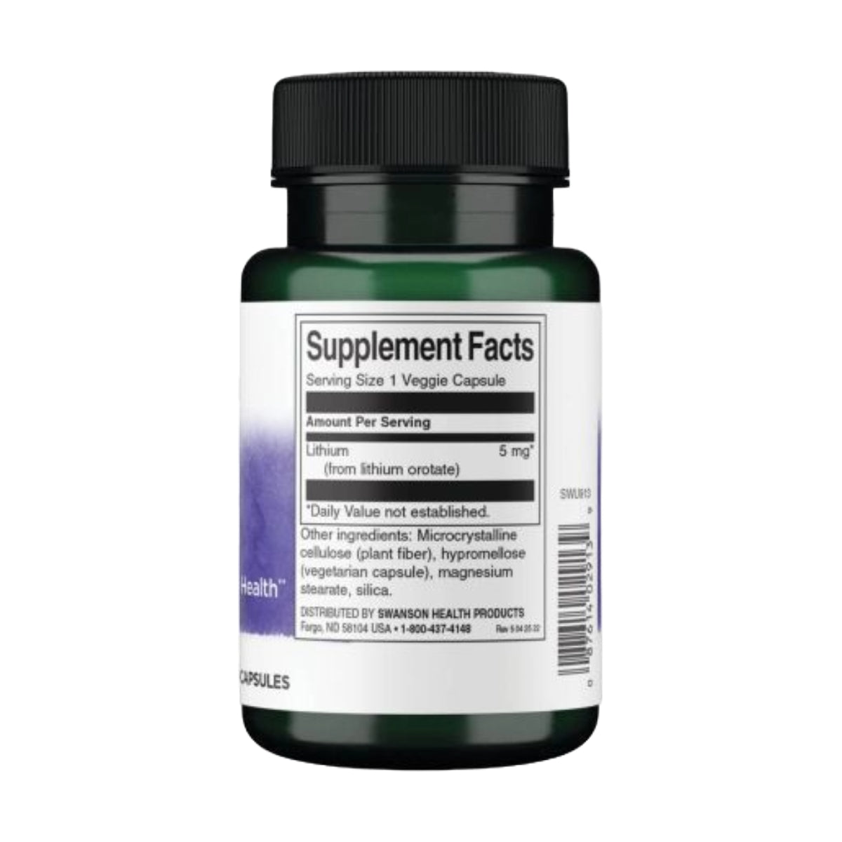 Swanson Ultra Lithium Orotate – Trace Mineral Research Compound