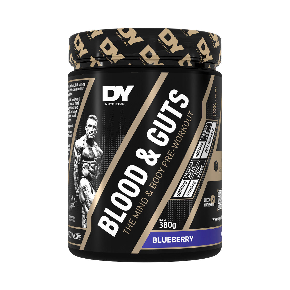 DY Nutrition Blood & Guts pre-workout – product image 1