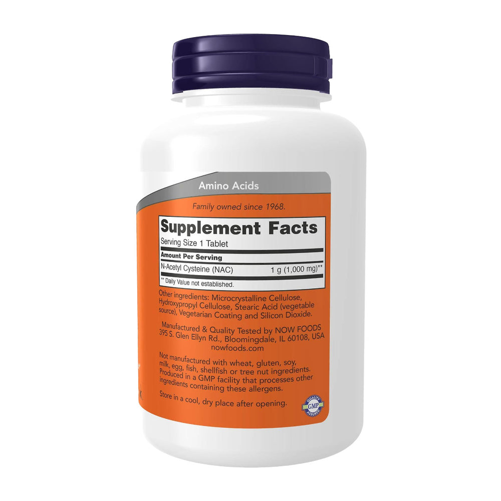 Now Foods NAC 1000Mg 120Tab