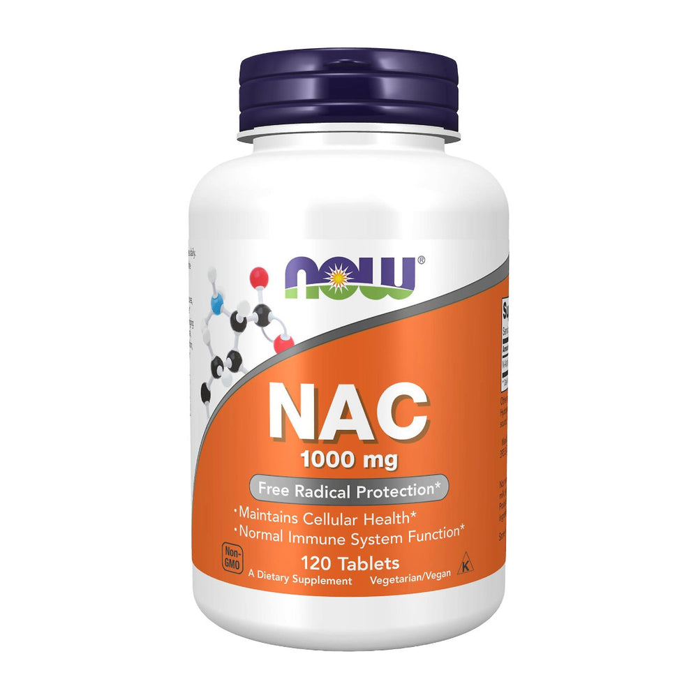 Now Foods NAC 1000Mg 120Tab