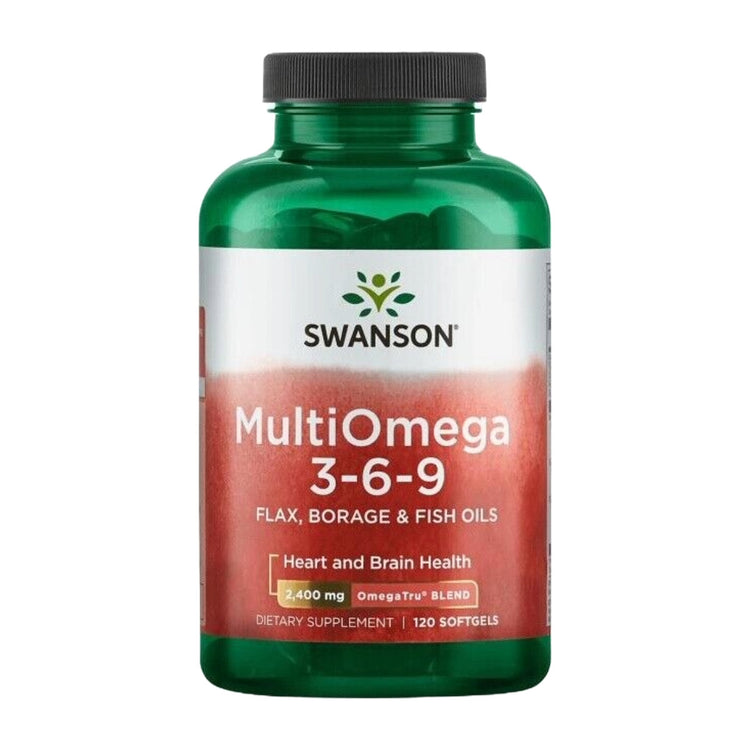Swanson Omega 3-6-9 120 Softgels