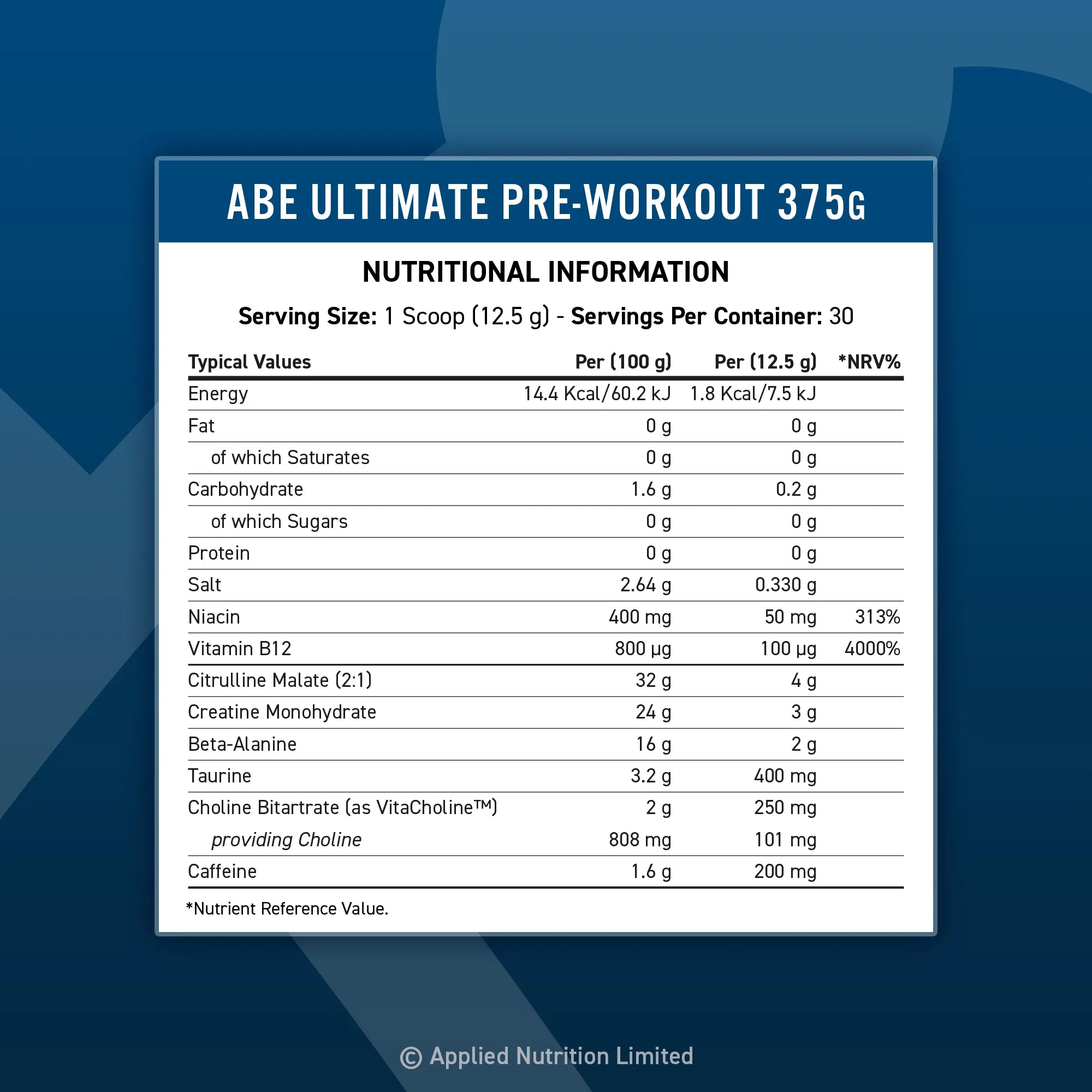 Applied Nutrition ABE Pre-Workout – Energy, Focus & Training Suppor