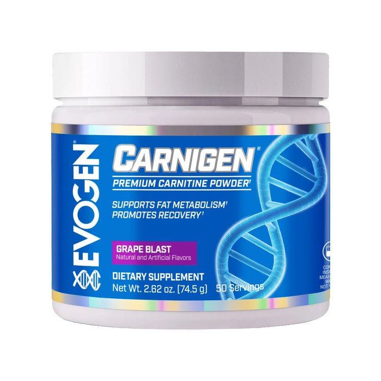 Evogen Carnigen carnitine powder, 50 servings tub
