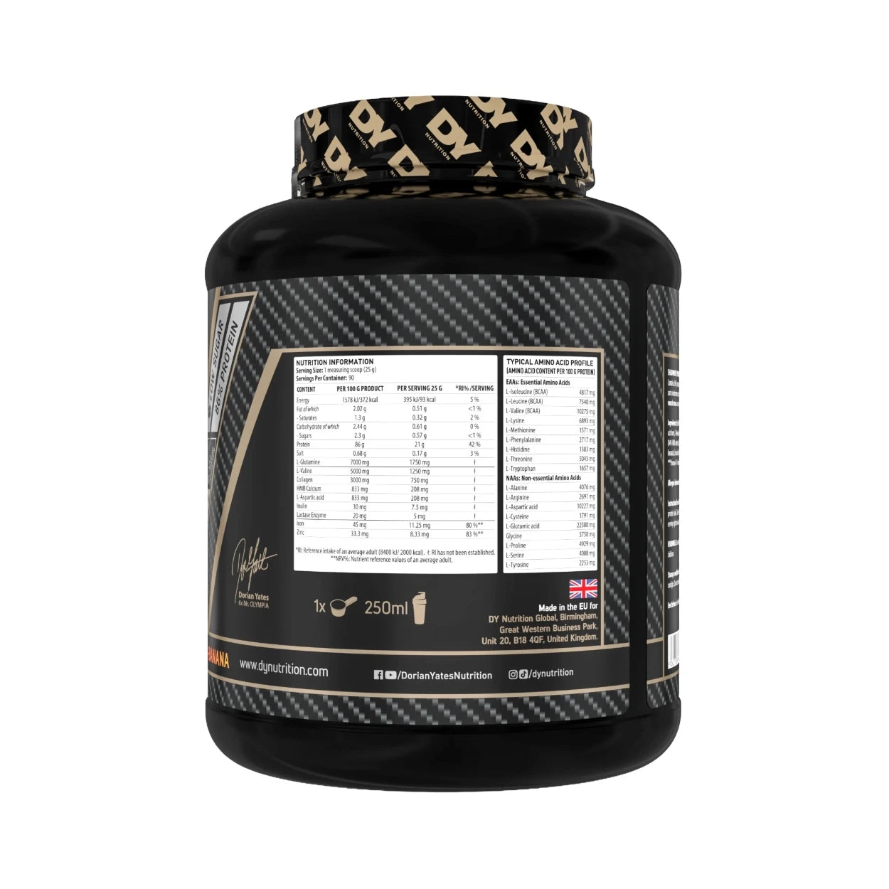 DY Nutrition Whey Protein Shadowhey Hydrolyzed 2.27Kg