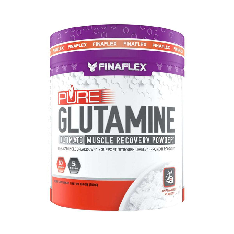 Finaflex Glutamine Pure 300g unflavoured L-glutamine tub