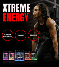 HYDE Xtreme pre-workout in flavour option with high-intensity energy formula