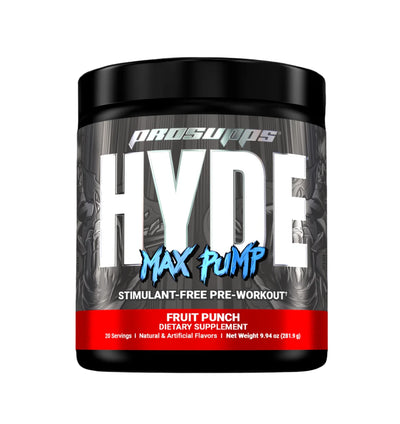ProSupps Mr. HYDE Max Pump – Stimulant-Free Pre-Workout Pump Formula