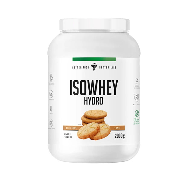 ISOWHEY Hydro Protein Isolate + Hydrolysed Protein Blend – High BV & Rapid Absorption