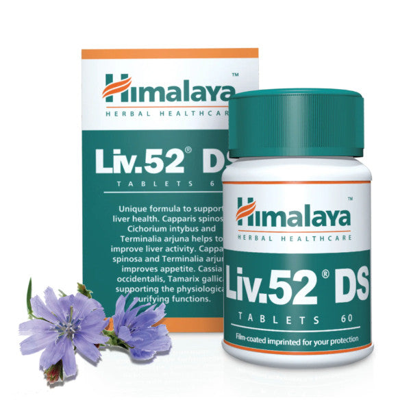 Himalaya LIV 52 DS, 60 double strength tablets pack