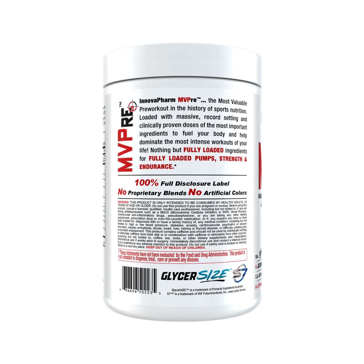 Innovapharm MVPRE 2.0 Preworkout