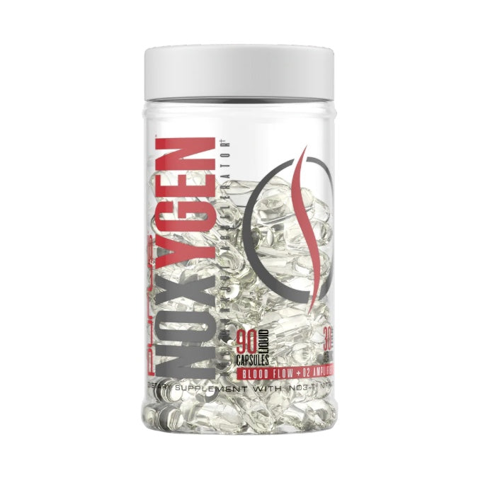 Purus Labs NOXygen bottle of 90 capsules, front of pack