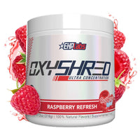 EHP Labs Oxyshred Ultra Raspberry refresh- front packet 