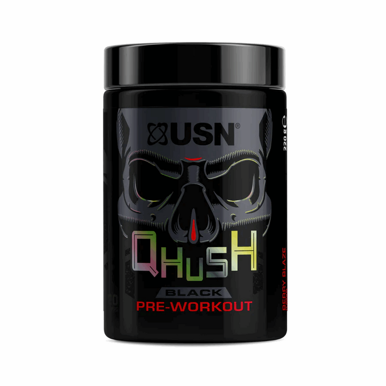 USN Qhush Black Pre-Workout 220g