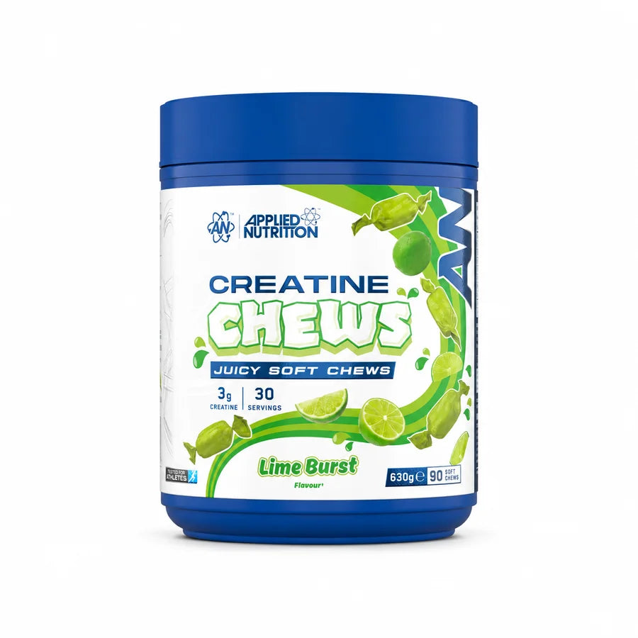 Applied Nutrition Creatine Chews Lime Burst 630g, 90 soft chews