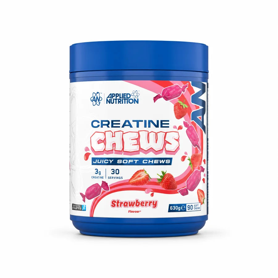 Applied Nutrition Creatine Chews Strawberry 630g, 90 soft chews