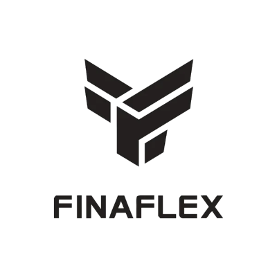 Finaflex brand logo, transparent background