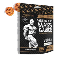 DY Nutrition Metabolic Mass Gainer 6000g bag, Cookies & Cream flavour, front of pack on white background
