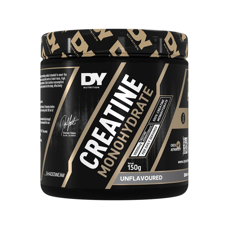 DY Nutrition Creatine Monohydrate 150g unflavoured tub – front