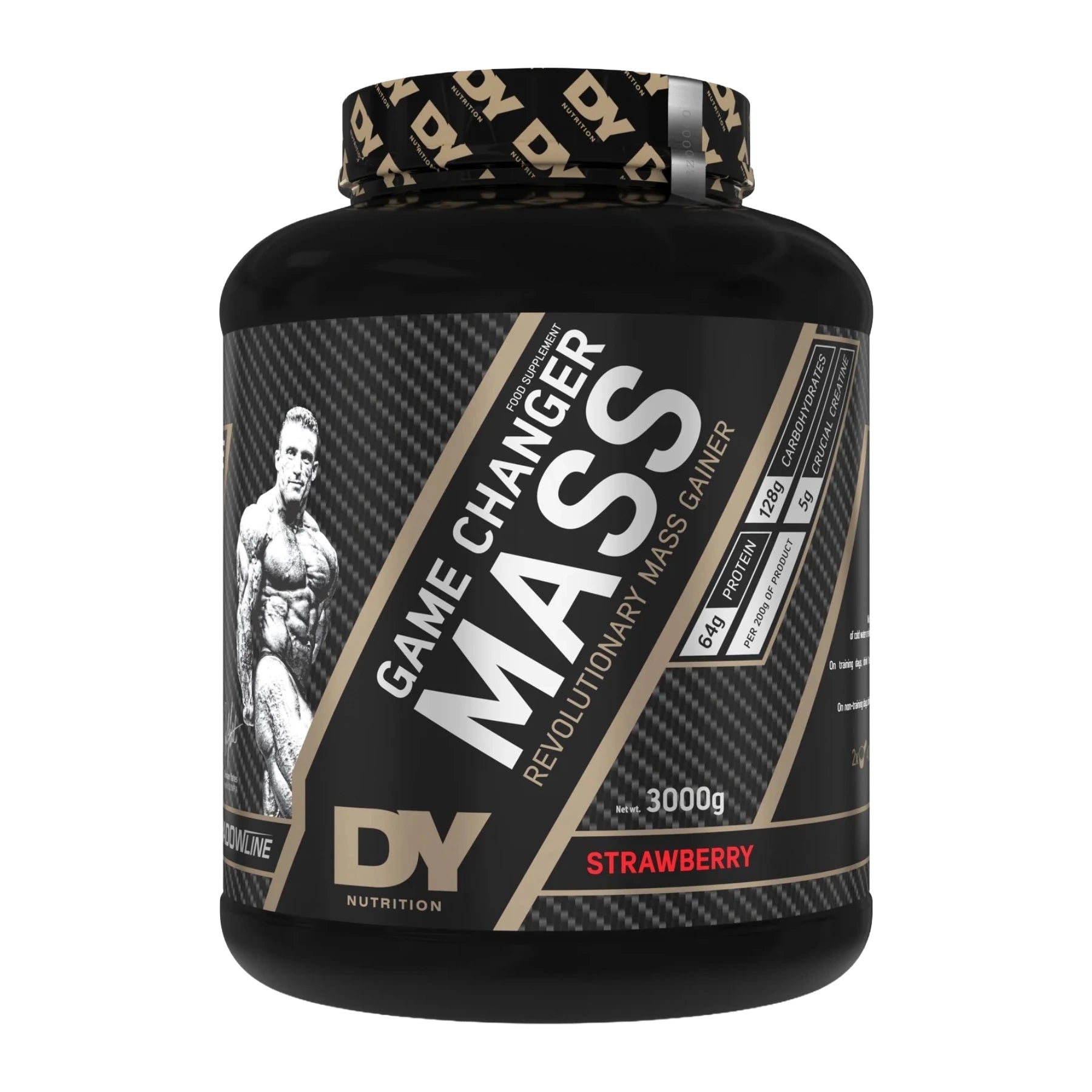 DY Nutrition Game Changer Mass Gainer protein and carbohydrate supplement for energy metabolism and muscle performance
