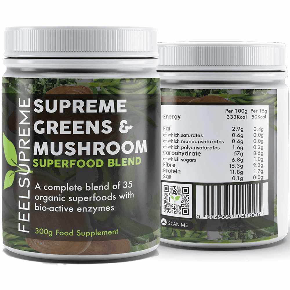 FEEL SUPREME SUPREME GREENS AND MUSHROOM BLEND