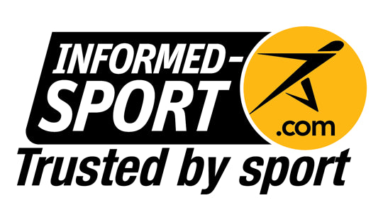 Informed-Sport certification logo – BCAA Amino Hydrate batch tested for banned substances