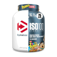 Dymatize ISO 100 hydrolysed whey protein isolate 2.3kg tub, Fruity Pebbles flavour, 75 servings